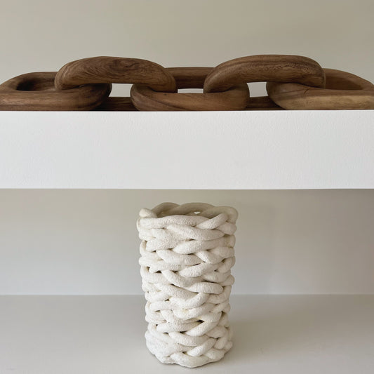 Braided Vase - Medium